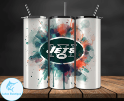 New York Jets Logo NFL, Football Teams PNG, NFL Tumbler Wraps PNG, Design by Lukas Boutique 34