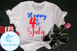 Happy 4th of July T-shirt Design Design 03