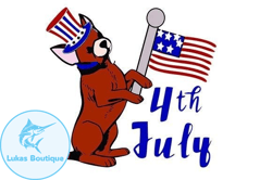 3D 4th of July Gnome SVG Design 66