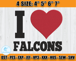 Atlanta Falcons Embroidery, NFL Falcons Embroidery, NFL Machine Embroidery Digital, 4 sizes Machine Emb Files-06-Lukas