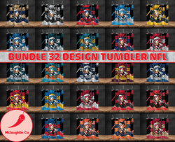 Bundle 32 Design NFL Teams, Bundle  Sonic Design, NFL Logo, NFL Tumbler Bundle Png , All Teams NFL,  Design by Mclaughli