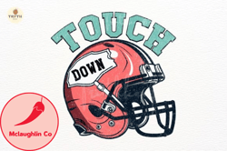 Vintage Touchdown Season Png Design 138