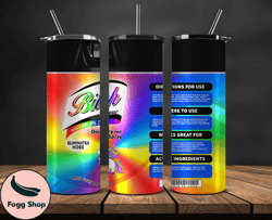 Bitch Spray, Bitch Be Gone 20oz Tumbler Wrap PNG File For Sublimation, Rainbow Bitch Spray, Tumbler PNG 28