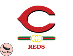 Cincinnati Reds PNG, Gucci MLB PNG, Baseball Team PNG,  MLB Teams PNG ,  MLB Logo Design 26