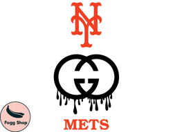 New York Mets PNG, Gucci MLB PNG, Baseball Team PNG,  MLB Teams PNG ,  MLB Logo Design 54