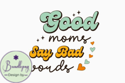 Cool Retro Mom Life SVG Mothers Day Design 421