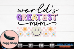 Worlds Greatest Mom – Retro Mothers Design 234
