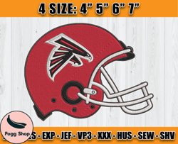 Atlanta Falcons Embroidery, NFL Falcons Embroidery, NFL Machine Embroidery Digital, 4 sizes Machine Emb Files -17-Regina