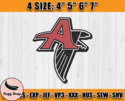 Atlanta Falcons Embroidery, NFL Falcons Embroidery, NFL Machine Embroidery Digital, 4 sizes Machine Emb Files -23-Regina
