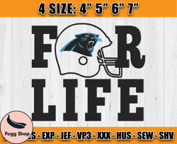 Panthers Embroidery, NFL Girls Embroidery, NFL Machine Embroidery Digital, 4 sizes Machine Emb Files -12 Colditz