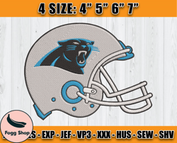 Panthers Embroidery, NFL Panthers Embroidery, NFL Machine Embroidery Digital, 4 sizes Machine Emb Files -19 Colditz