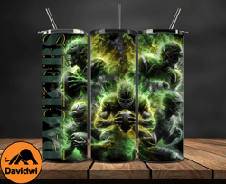 Green Bay Packers Glow Tumbler Wraps, , NFL Logo,, NFL Sports, NFL Design Png, Design by Davidwi  20