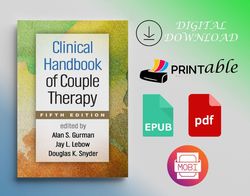 Clinical Handbook of Couple Therapy