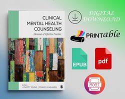 Clinical Mental Health Counseling: Elements of Effective Practice 1st Edition