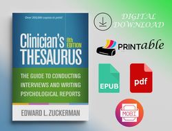 Clinician's Thesaurus: The Guide to Conducting Interviews and Writing Psychological Reports 8th Edition