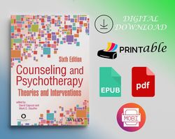 Counseling & Psychotherapy: Theories and Interventions (6th Ed) - a comprehensive guide for effective therapeutic approa