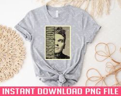 Smooth Details Morrissey PNG files for sublimation