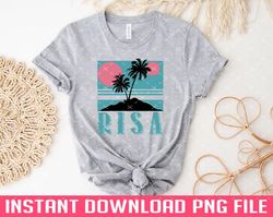Star Trek Planet Risa Vacation PNG files for sublimation