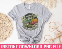 RETRO STYLE Peaches Records 70s PNG files for sublimation