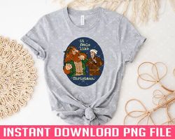 Muppet Christmas Carol Ghost of Christmas Present PNG files for sublimation
