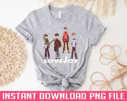 Lovejoy band PNG files for sublimation