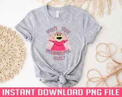 Nanalan Whos That Wonderful Girl PNG files for sublimation