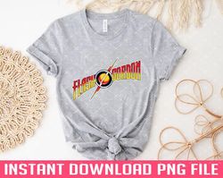 FLASH GORDON Savior of the Universe white outline PNG files for sublimation
