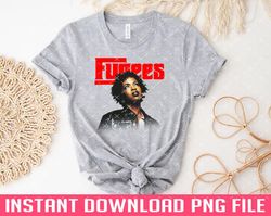 Fugees Lauryn hill PNG files for sublimation