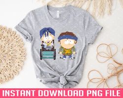Crips Timmy and Jimmy South park PNG files for sublimation