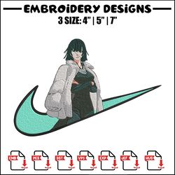 Fubuki x nike Embroidery Design, One punch man Embroidery,Embroidery File,Nike Embroidery,Anime shirt,Digital download