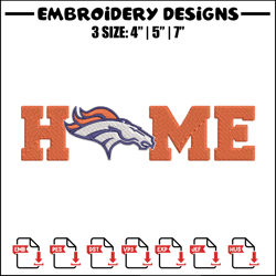 Home Denver Broncos embroidery design, Broncos embroidery, NFL embroidery, logo sport embroidery, embroidery design.