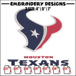 Houston Texans embroidery design, Houston Texans embroidery, NFL embroidery, sport embroidery, embroidery design. (2)