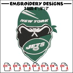 New York Jets Skull embroidery design, Jets embroidery, NFL embroidery, logo sport embroidery, embroidery design.