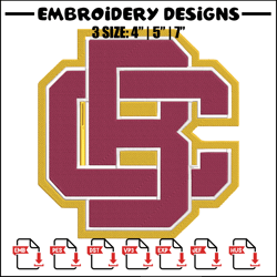Bethune Cookman logo embroidery design, NCAA embroidery, Sport embroidery, logo sport embroidery, Embroidery design.