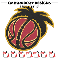 Miami Heat logo embroidery design,NBA embroidery,Sport embroidery, Embroidery design, Logo sport embroidery.