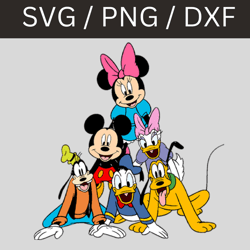 mickey mouse and friends png,disney mouse svg for cricut,minnie svg, png files, transparent mickey mouse and friends png