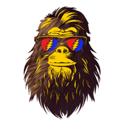 Chewbacca with Sunglasses Png - Star Wars - Digital Download, Instant Download, png files included!