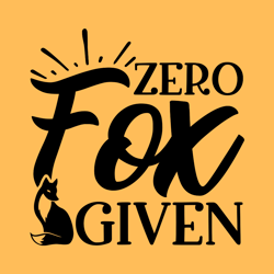 Zero Fox Given PNG SVG File