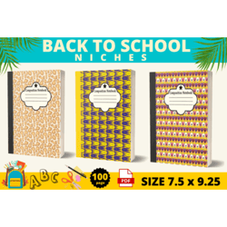 Composition Book | Notebook Cover Template Design for Remarkable | PDF
