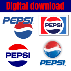 Pepsi Logo PNG. SVG Files I Digital Product I Pepsi logo vector I Pepsi Logo Png Download