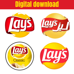 Lays Logo Icon I SVG .PNG Files I Digital Product I lays logo icon download I lays logo transparent I Lays logo png