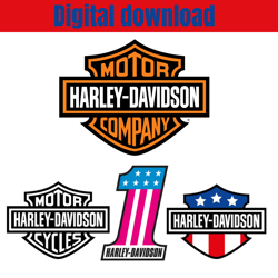 Harley Davidson logo Svg, Harley Davidson Bundle, Harley Davidson Silhouette, Harley Shield, motor cycles, digital PNG