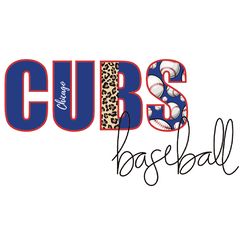 Cubs Baseball PNG and SVG, Sport Svg, Baseball Svg, Chicago Cubs Svg, cubs png, chicago cubs logo vector