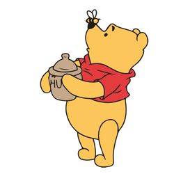 Winnie the pooh Svg, Winnie the pooh Png, Pooh Svg, Winnie The Pooh Clipart, Cartoon Svg, Instant download-1