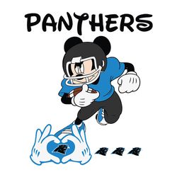 Carolina Panthers Mickey Love NFL Svg, Carolina Panthers Svg, NFL Svg, Football logo Svg, Digital download