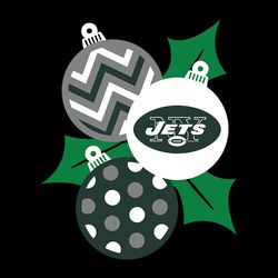 Christmas Ornaments New York Jets NFL Svg, Football Team Svg, NFL Team Svg, Sport Svg, Digital download