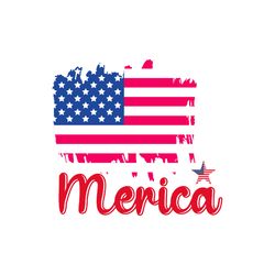 Merica Svg, 4th of July Svg, Happy 4th Of July Svg, Independence Day Svg, Digital download