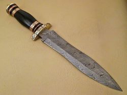 Damascus Steel. All Purpose Chefs Knife German Carbon Steel.