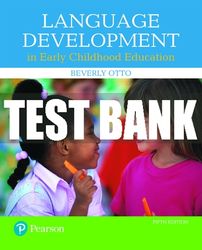 test bank for language development in early childhood education 5th edition all chapters