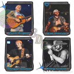 COUNTRY MUSIC ARTISTS SUBLIMATION, RILEY GREEN PNG, MORGAN WALLEN PNG, KOE WETZEL DIGITAL PNG, ZB SUBLIMATION PNG,